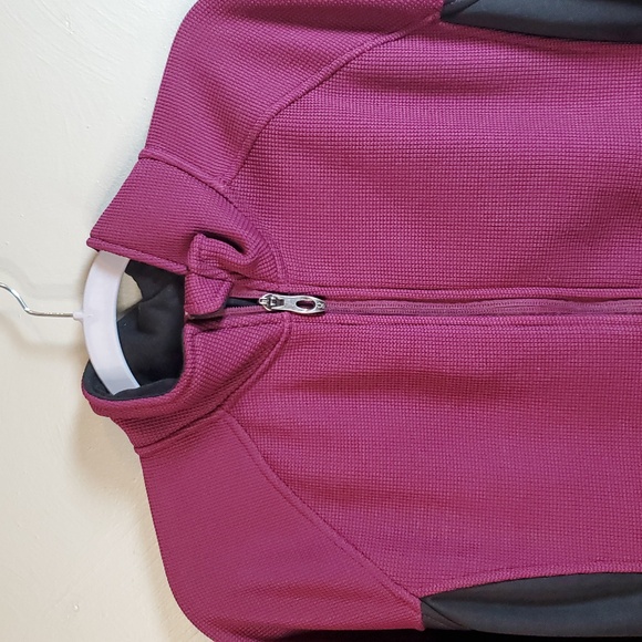 Spyder women's purple and black zipped jacket. Size large - Picture 2 of 12
